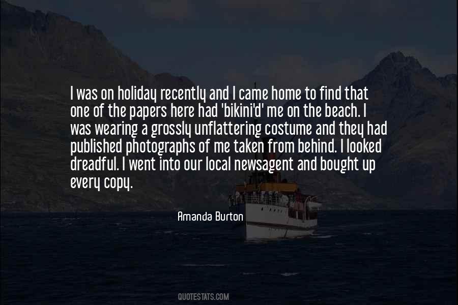 Beach Home Quotes #1505143