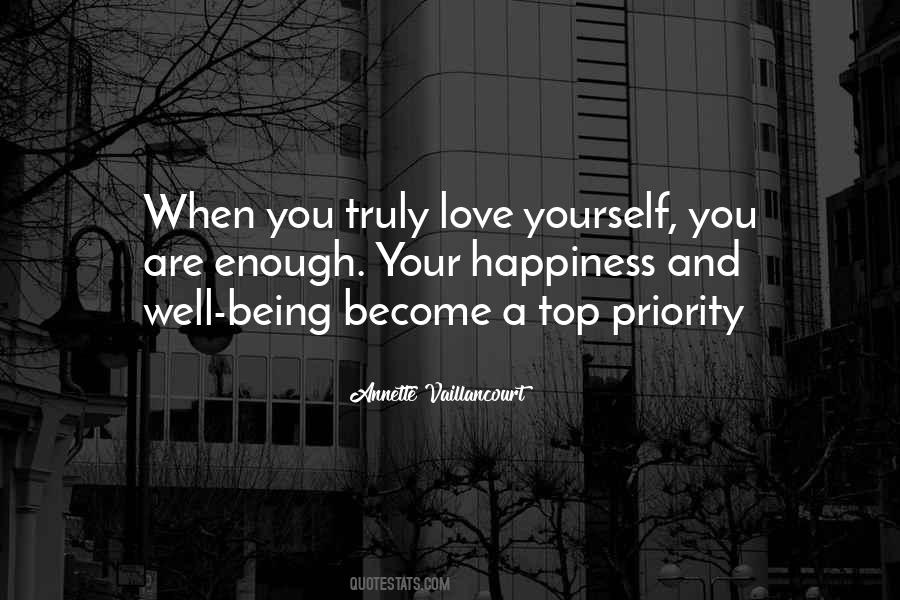 Love Yourself You Are Enough Quotes #1843280