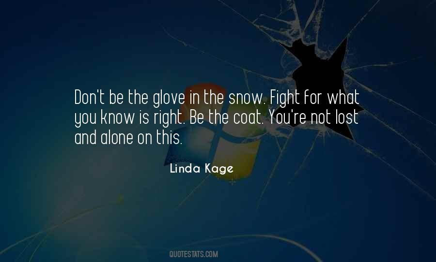 Quotes About Glove #1036676