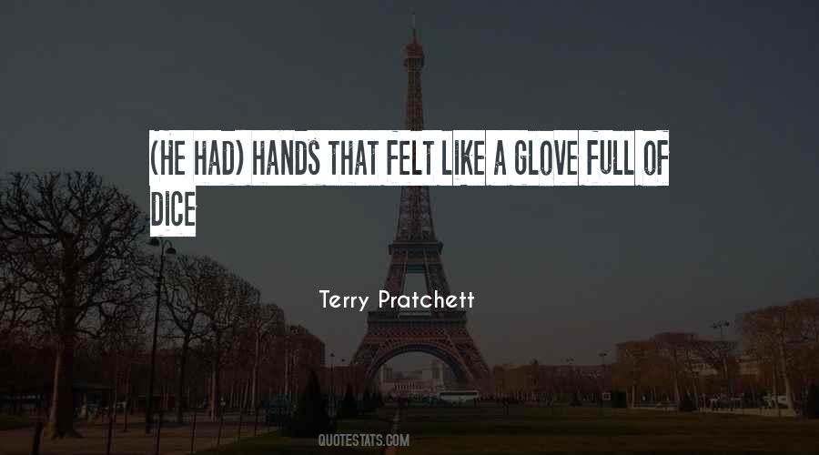 Quotes About Glove #248446