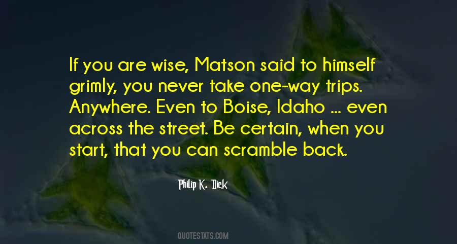 You Can Be Anywhere Quotes #93090