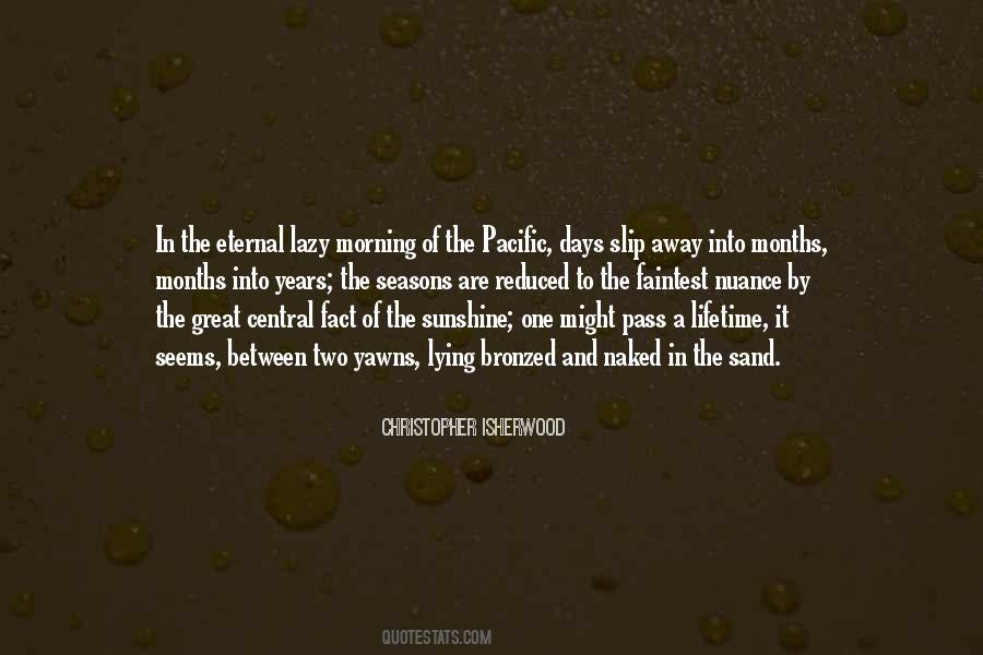 Sunshine And Sand Quotes #1815708