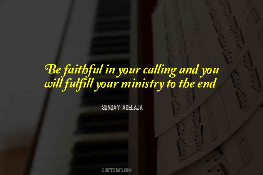 Faithful To The End Quotes #521905