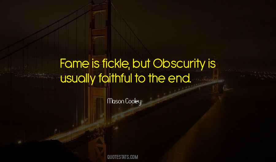 Faithful To The End Quotes #730599