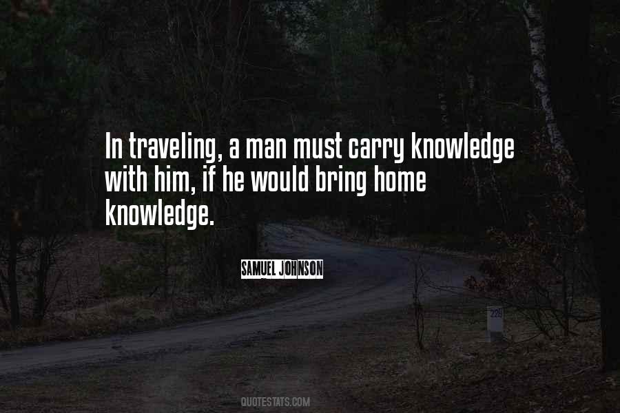 Home Travel Quotes #355465