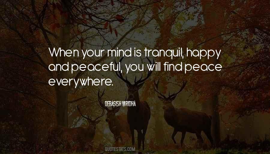 Tranquil Life Quotes #193528