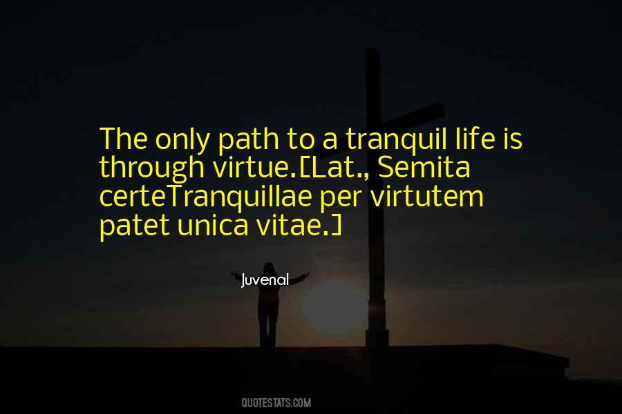Tranquil Life Quotes #468785