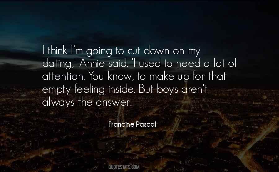 Feeling Inside Quotes #1254391