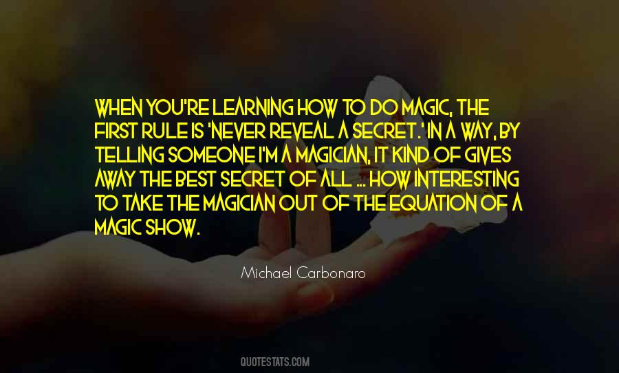 Best Magic Quotes #1674986