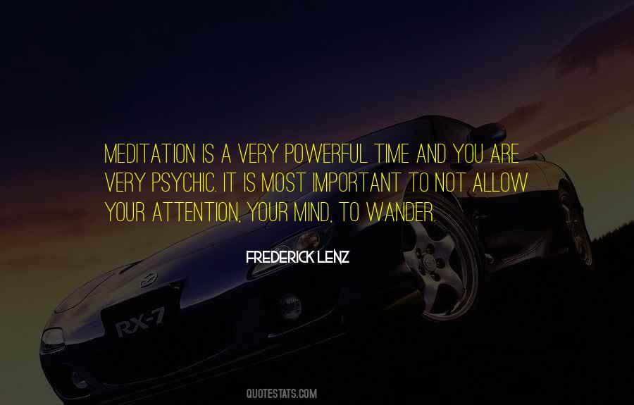 Powerful Meditation Quotes #602988