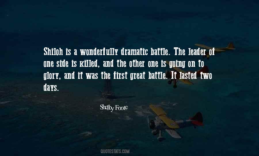 Quotes About Glory Of Battle #1772815