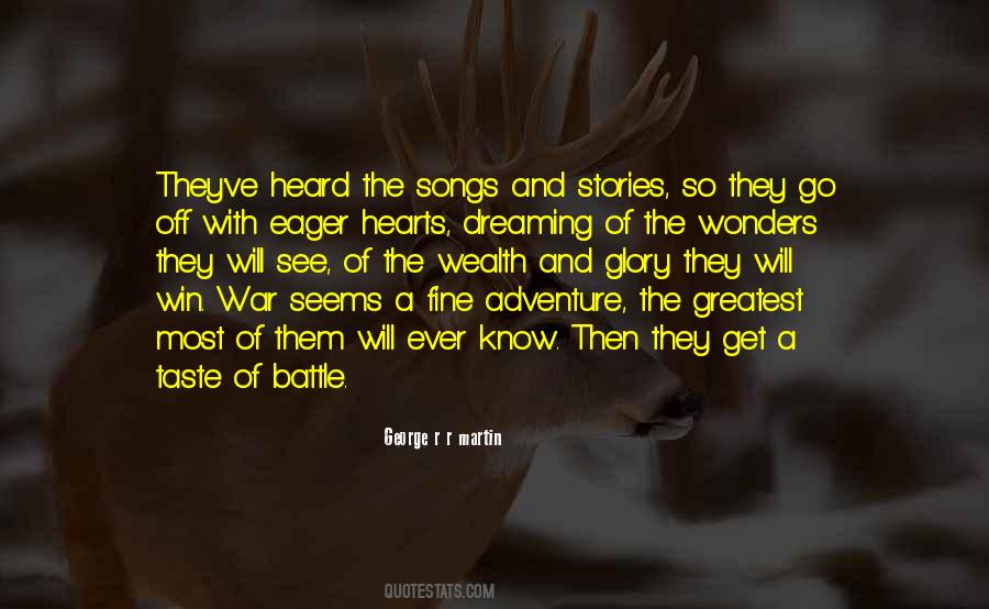 Quotes About Glory Of Battle #803082