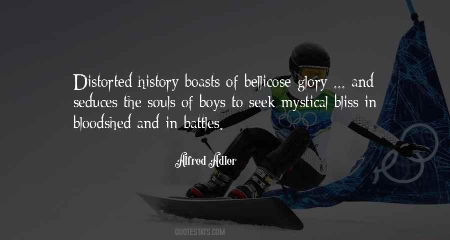 Quotes About Glory Of Battle #8801