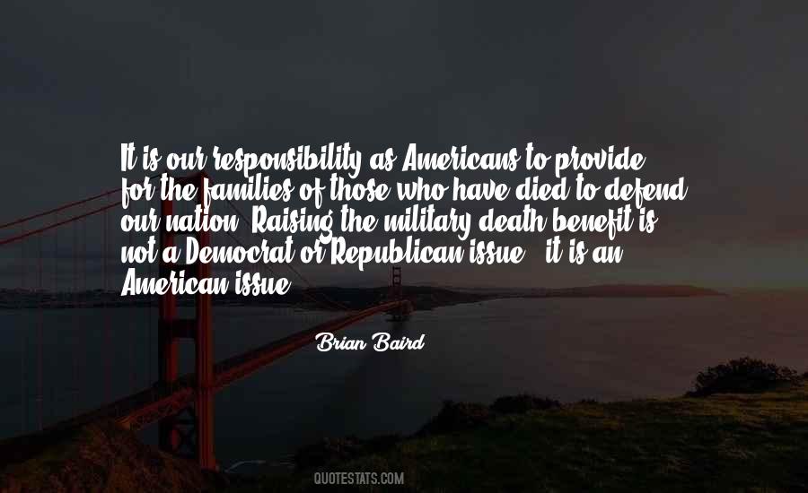 Military Responsibility Quotes #1683761