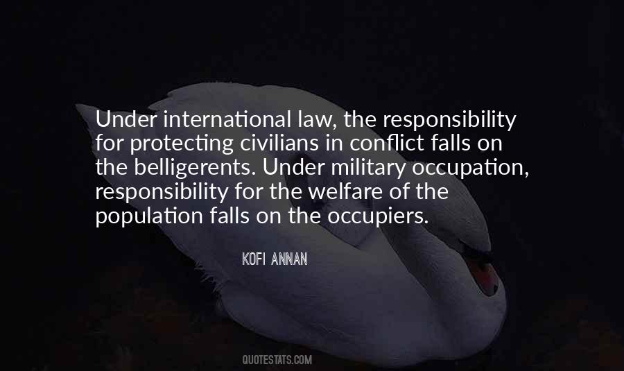 Military Responsibility Quotes #199595