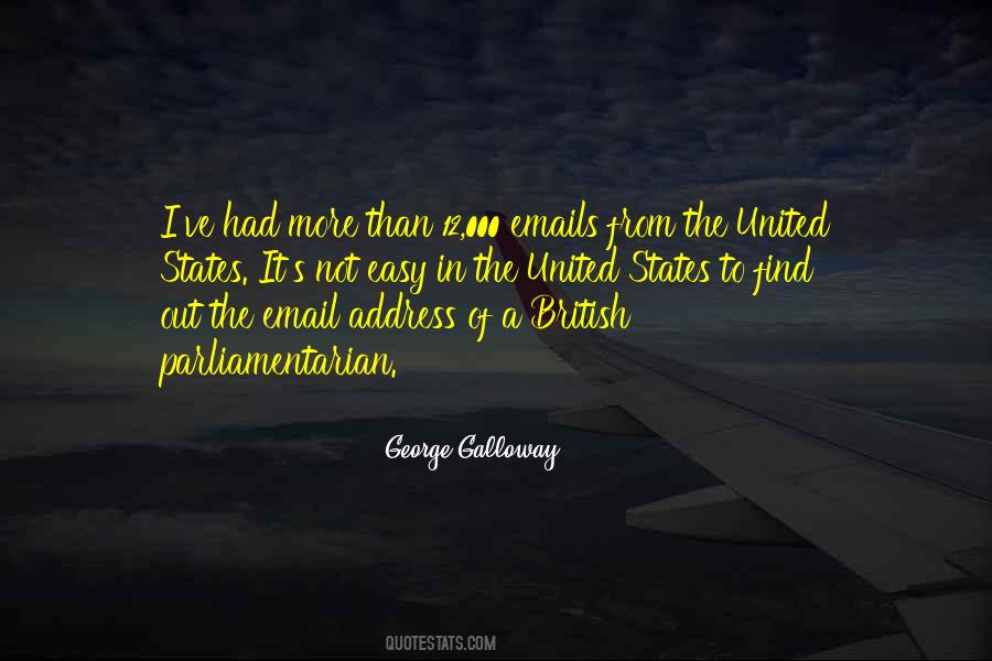 Galloway Quotes #16773