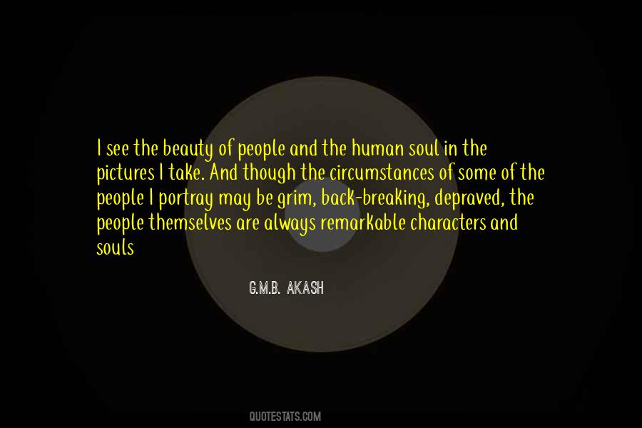 Beauty Of Character Quotes #849129