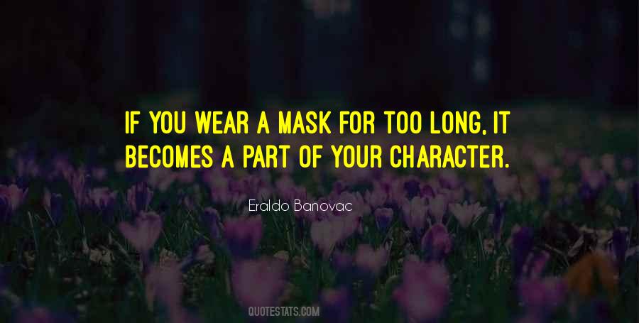 Wear Your Mask Quotes #300534