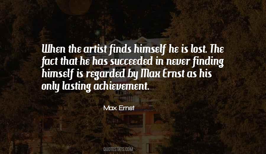Quotes About Art Lost #1278639