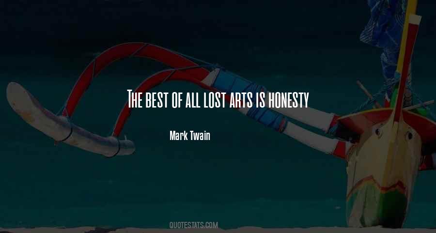 Quotes About Art Lost #1780177