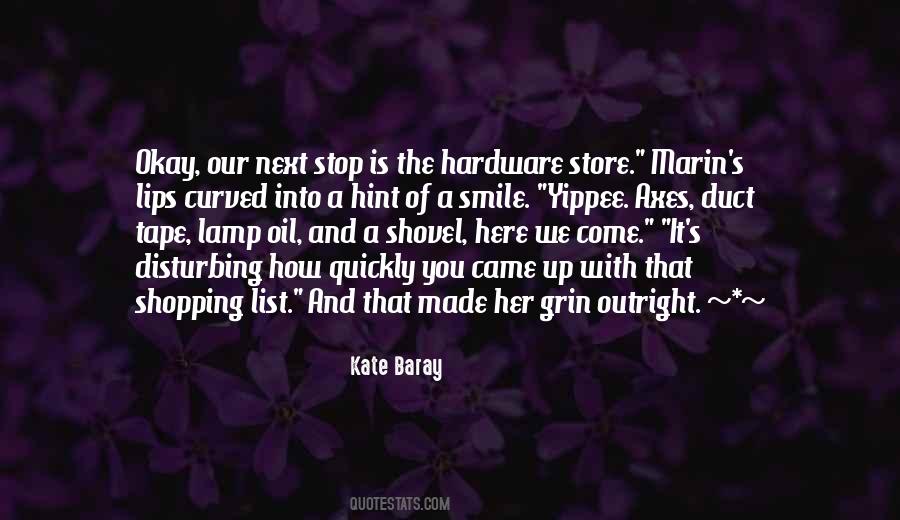 Shopping With You Quotes #1562762