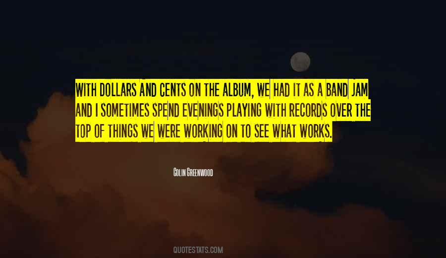 Working On Things Quotes #1196809
