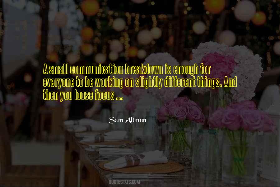 Working On Things Quotes #1544411