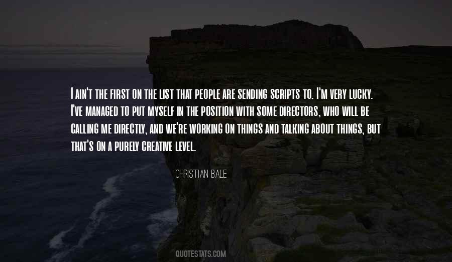 Working On Things Quotes #525284