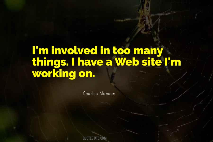 Working On Things Quotes #59391