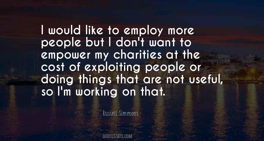 Working On Things Quotes #81280