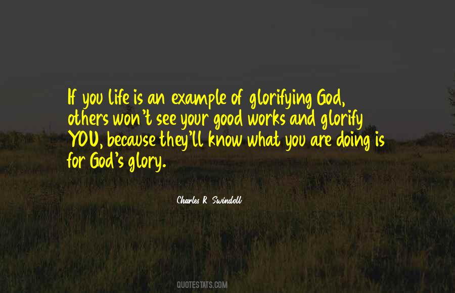 Quotes About Glorify #1352838