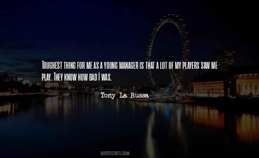 Young Manager Quotes #959353