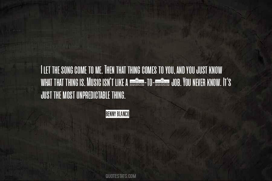 Just Let You Know Quotes #597053