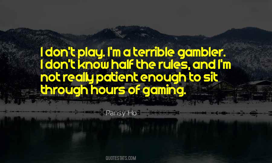 Gambler Quotes #1563115