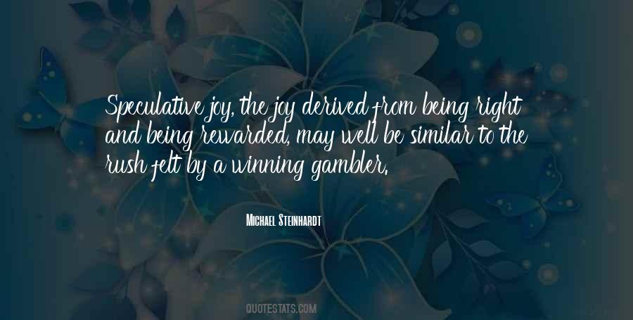 Gambler Quotes #350172