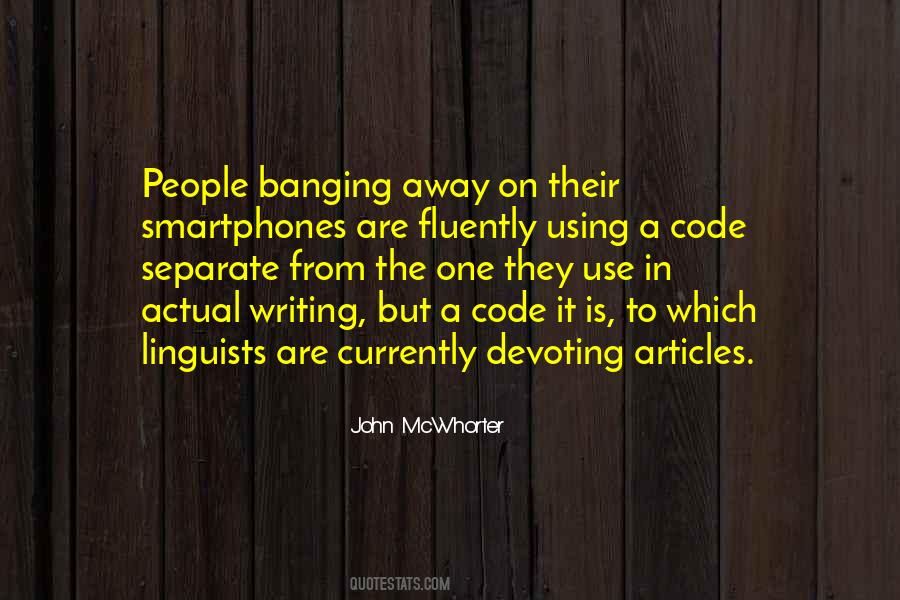 Using A Quotes #853701