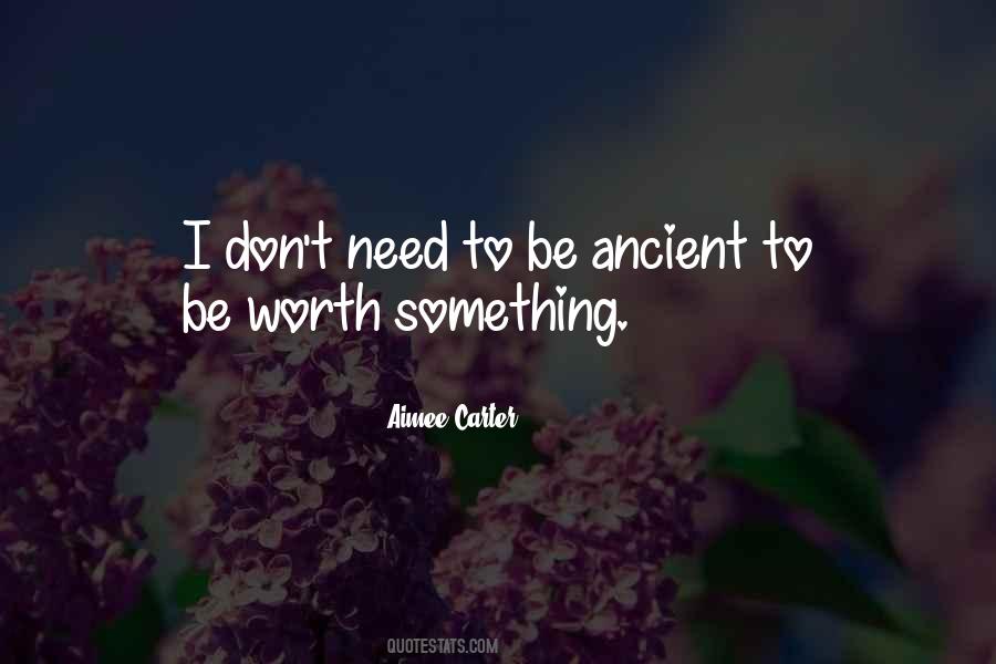 Worth Something Quotes #1459137