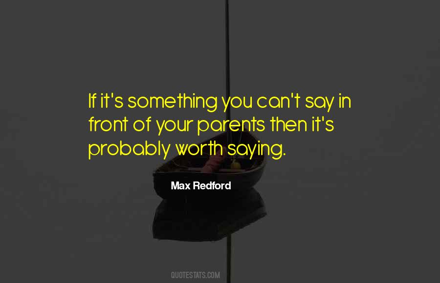 Worth Something Quotes #6464