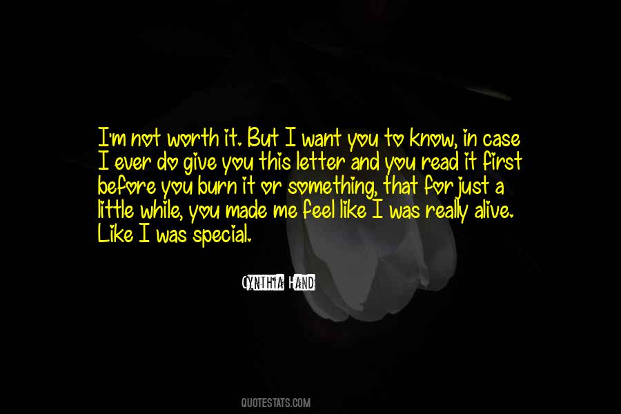 Worth Something Quotes #68532