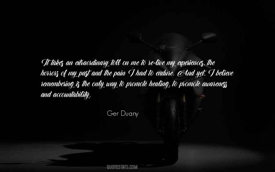 Pain Of Past Quotes #1046237