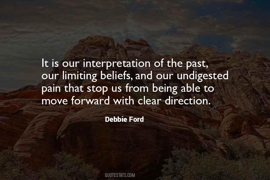 Pain Of Past Quotes #507713