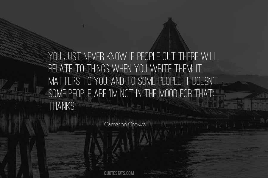 If It Matters To You Quotes #1866142