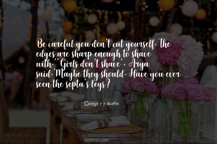 Arya Stark Game Of Thrones Quotes #1264214