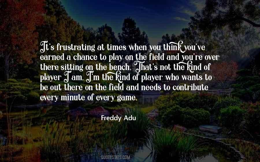 Game Not Over Quotes #1090394