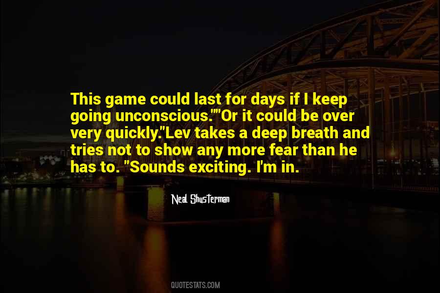 Game Not Over Quotes #602107