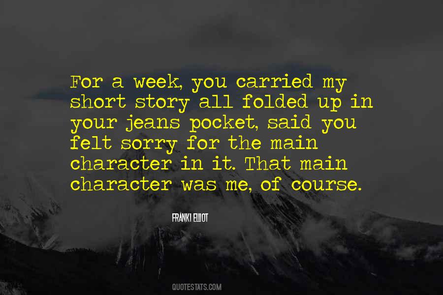 Sorry For That Quotes #244546