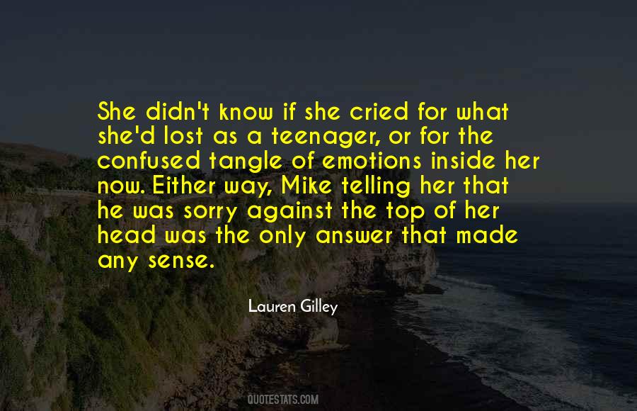 Sorry For That Quotes #63336