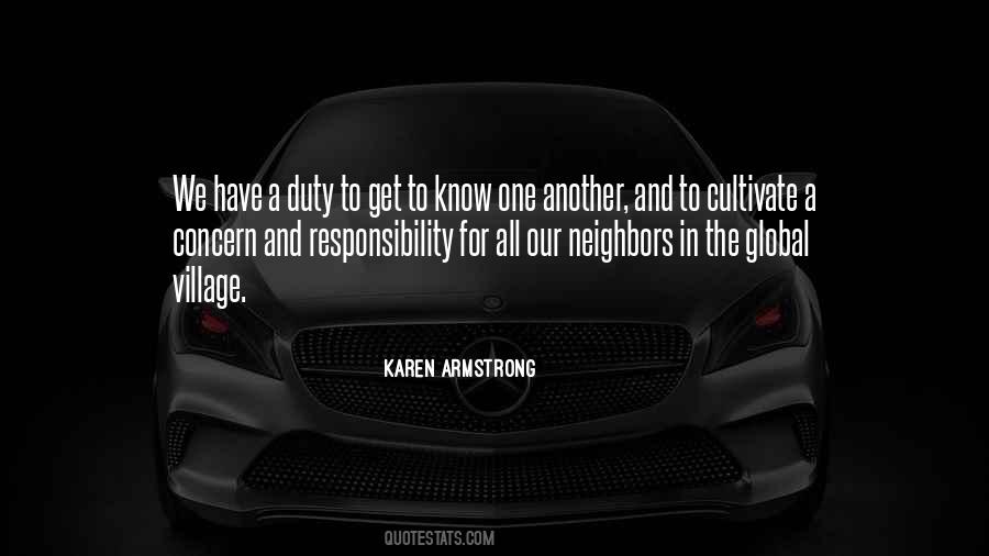 Quotes About Global Responsibility #149159
