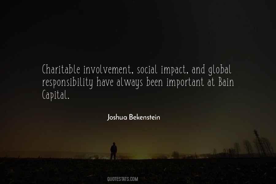 Quotes About Global Responsibility #876865