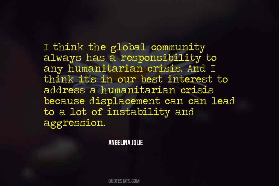 Quotes About Global Responsibility #896570
